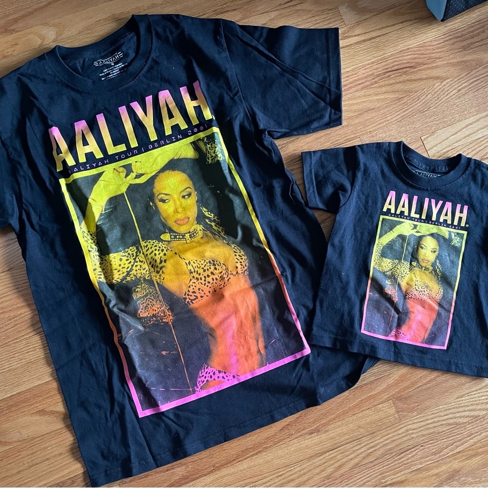 Mommy and me t-shirts Aaliyah